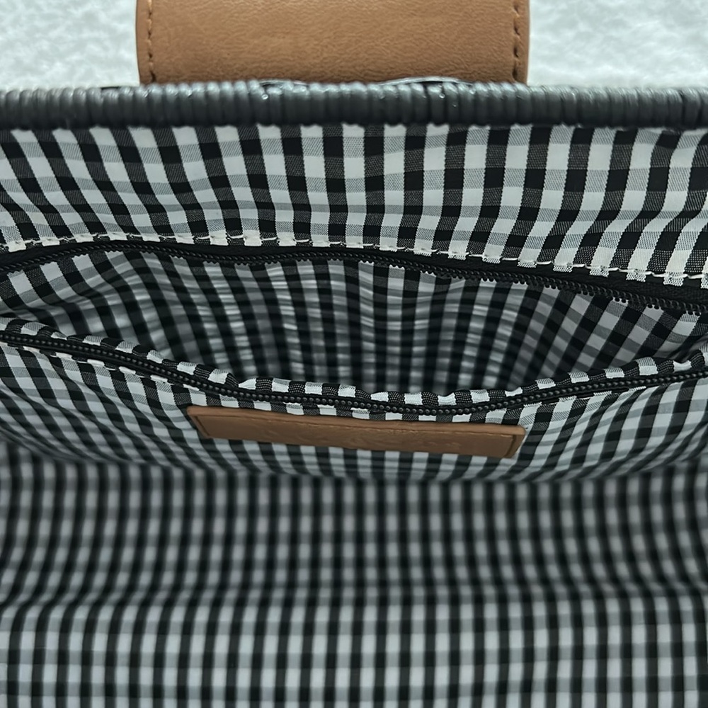 Talbots Black Rattan Bag - Picture 9 of 16